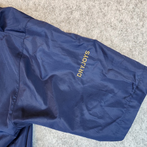 FootJoy DRYJOS Jackey Golf Pullover L Blue Sony Open Hawaii Jacket Pocket Zip - Picture 7 of 12